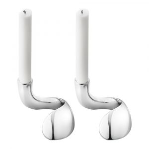 Georg Jensen Bloom Candleholder Set